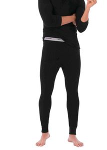 Fruit of the Loom Men's Black Thermal Underwear