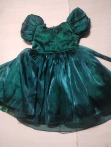 Sparkling Green Party Dress