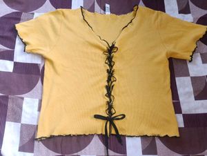Yellow Korean Top 💛