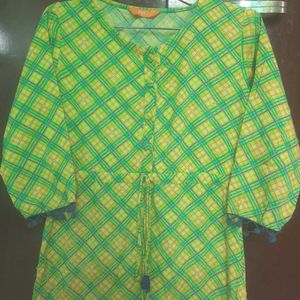Gerua Long Straight Kurta For Women