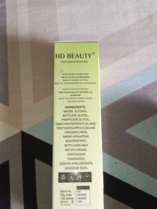 HD Beauty Soothing Aloe Vera Gel Mist
