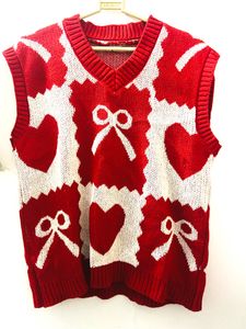 URBANIC Festive Korean Knit Sweater Vest
