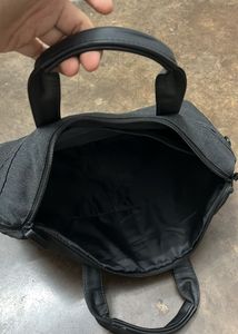 Durable Grey Laptop Bag with Handles