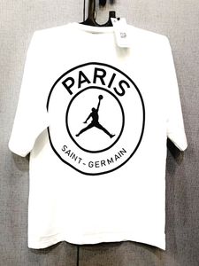Jordan Oversized Unisex Tshirt (White Colour)