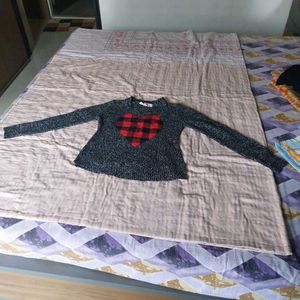 Cozy Heart Patterned Sweater
