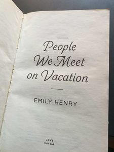 People We Meet on Vacation by Emily Henry