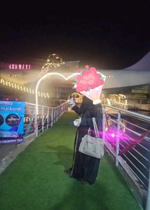 🥳  Dubai pattern Abaya🤌 with free lipstick