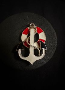 Nautical Anchor & Life Ring Pendant