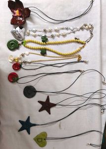 ✨ Handmade Necklace Collection (9-Piece Combo)