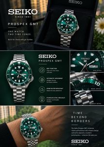 Seiko Automatic Blue Dive Watch