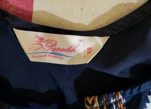 Navy Blue Top