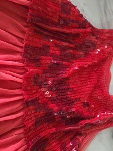 Sparkling Red Party frock