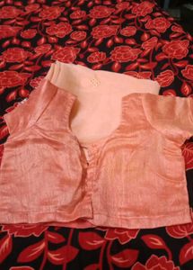 Elegant Pink Embroidered Saree