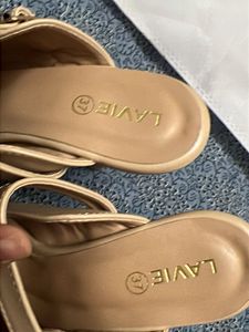 Chic Beige Platform High Heels