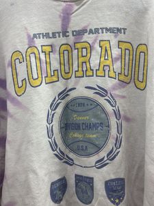 Colorado Athletic Dept Tie-Dye Sweatshirt