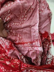 Red Anarkali Kurti