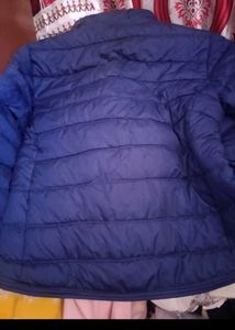 unisex Blue Puffer Jacket