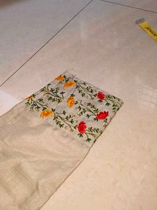 Beautiful floral pattern kurta with pant