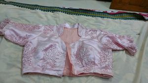 Pink Embellished Blouse