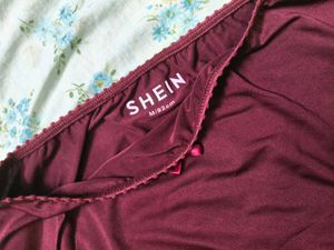 Cute Maroon Bow Tube Top