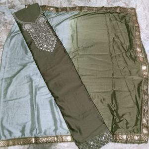 Embroidery Work Cotton Suit