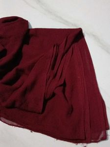 Burgundy Scarf