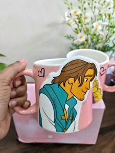 Rapunzel and Flynn Rider Couple Mug Set