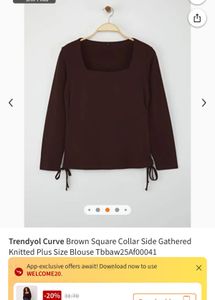Trendyol Chic Ruched Long Sleeve Top