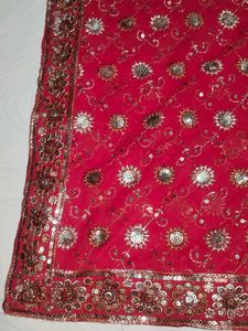 Pretty Maroon Colour Saree ❤️