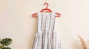 Bohemian White Ethnic Gown