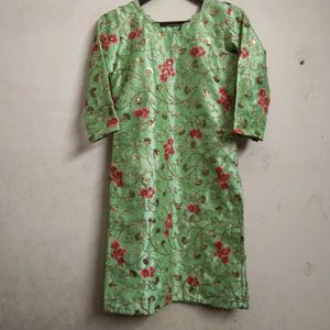 Fully Embroidered Kurta Plazo Set
