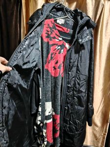 Stylish leather Jacket &amp; winter dress free