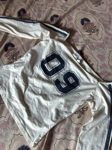 Off Shoulder Crop Top with '09' Graphic