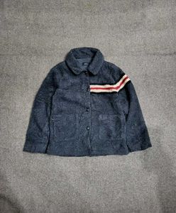 Striped Fleece Jacket