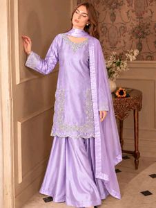 gant Sky Blue Kurta Set