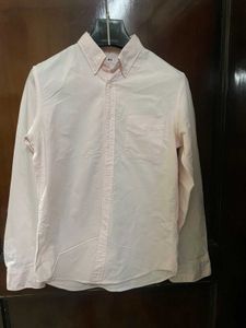 Men's Pink Button-Down Shirt uniq