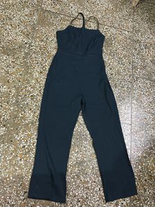 Chic Dark Teal Jumpsuit