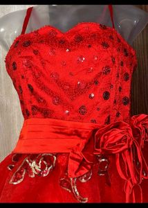 Stunning Red Party Dress