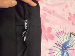 Black Cargo joggers