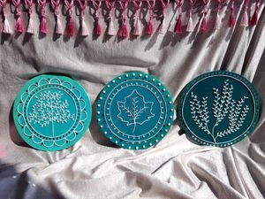 set of 3 beautiful lippan art just at 599 ✨️