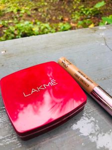 Lakme Compact Powder And Primer + Matte Liquid Concealer