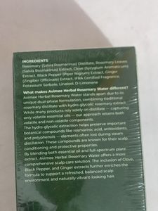 rosemery hair spray (for all scalp type)