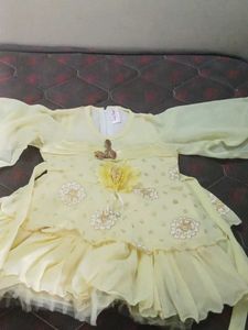 Adorable Yellow Party Dress