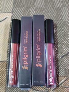new Pilgrim Matte Me Up Liquid Lipstick pac