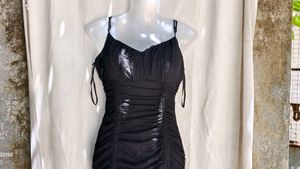 11194. Ruched Bodycon Mini Dress