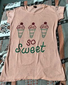 Cute "So Sweet" Ice Cream Tee