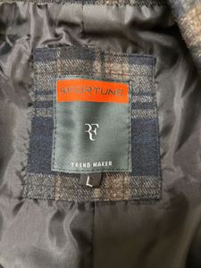 Men's Plaid Blazer
