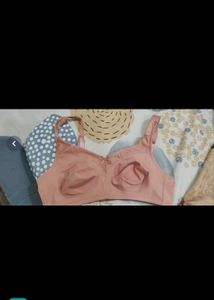 Comfortable Pink Bra
