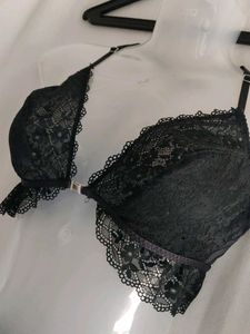 Lace Bralette and Panty Set