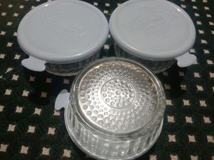 New Glass Container With Lid.